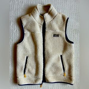 Men’s L.L. Bean Sherpa Vest.